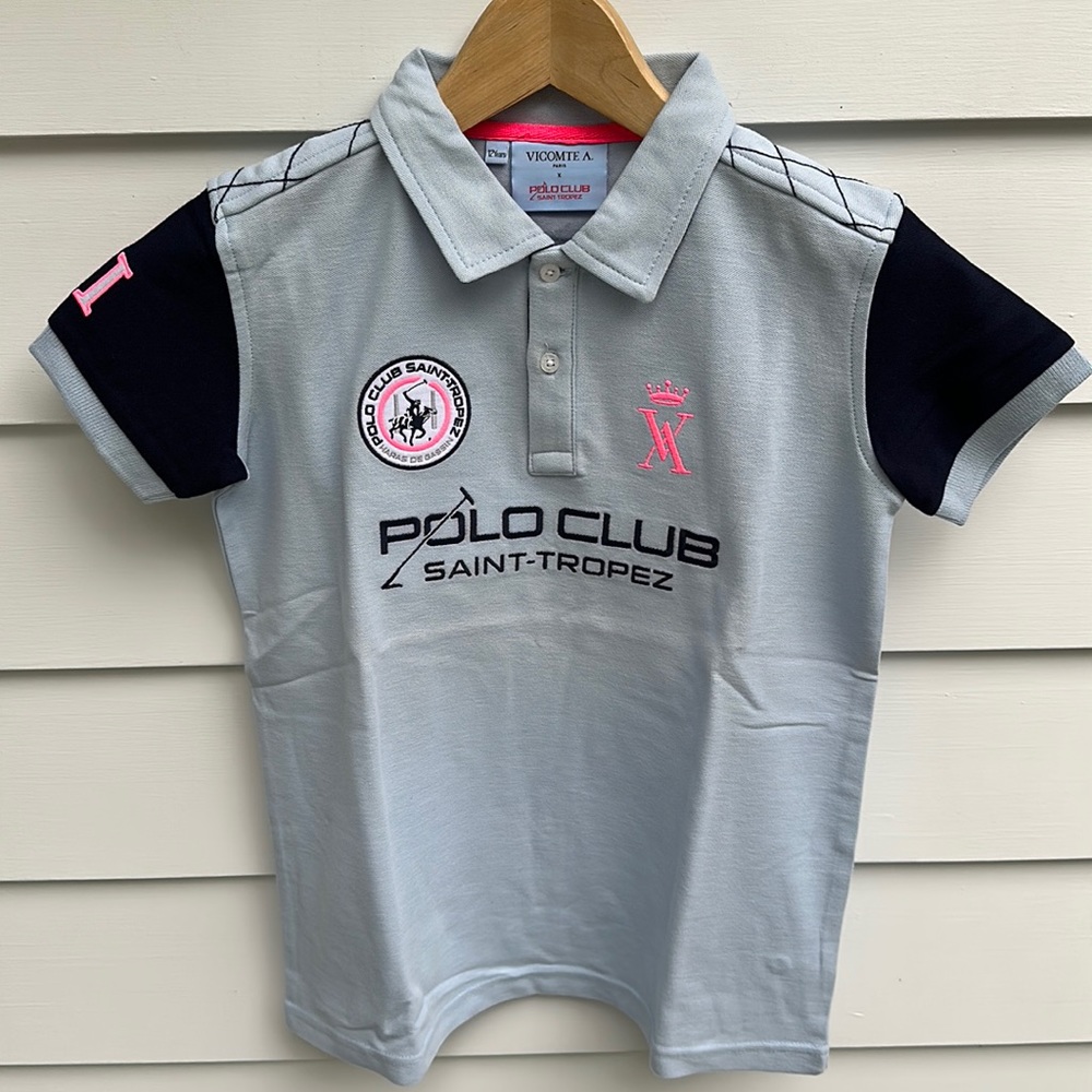 Vicomte A. St tropez polo short sleeve size 12 years